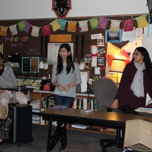 The Coppell High School Unicef club met Dec. 2. to discuss plans for its next fundraiser. The Unicef club raises money to save children in impoverished countries around the world. Photo by Dani Ianni