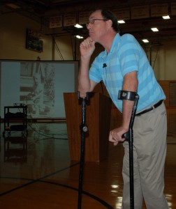 Jerry Traylor visits CHS to talk to Students. Photo by Tyler Morris.