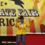 Oprah Winfrey tapes her show at the State Fair of Texas on October 12, 2009. (Joyce Marshall/Fort Worth Star-Telegram/MCT)