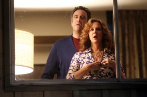 Brad Garrett and Elizabeth Perkins star in "How To Live With Your Parents (For the rest of your life)" on ABC. (Michael Ansell/ABC/MCT)