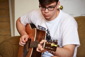 Senior Chris Capezzuto has always felt a connection with music. Capezzuto frequently posts cover songs to his Youtube channel: Chris Capezzuto.