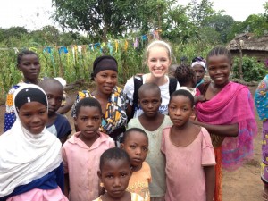 Senior Stacey Spaans travelled to Mombasa, Kenya for a mission trip this summer. Photo courtesy Stacey Spaans.