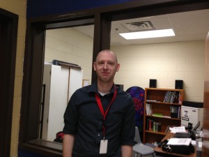 After working for a cruise line, Eric Franklin, loves his new job as a fine arts teacher at CHS.