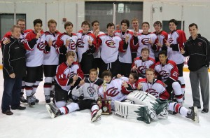 The varsity team won the league championships this summer. Photo courtesy of Jack and Ralph Parker