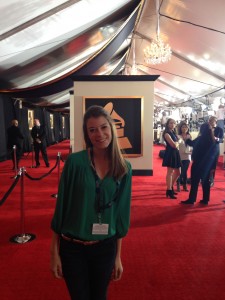 Senior Jill Fisher poses after getting a Miley Cyrus makeover on Sunday afternoon. Fisher went to Los Angeles to be on E!'s countdown show to the Grammys on Sunday afternoon. Photo by Regan Sullivan.