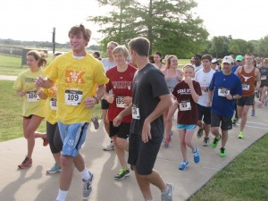 The Run For Life 5K begins at 8:15 a.m. on Saturday, May 17.