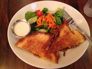 The pot roast grilled cheese  at Black Walnut Café. Photo by Nicole Messer.