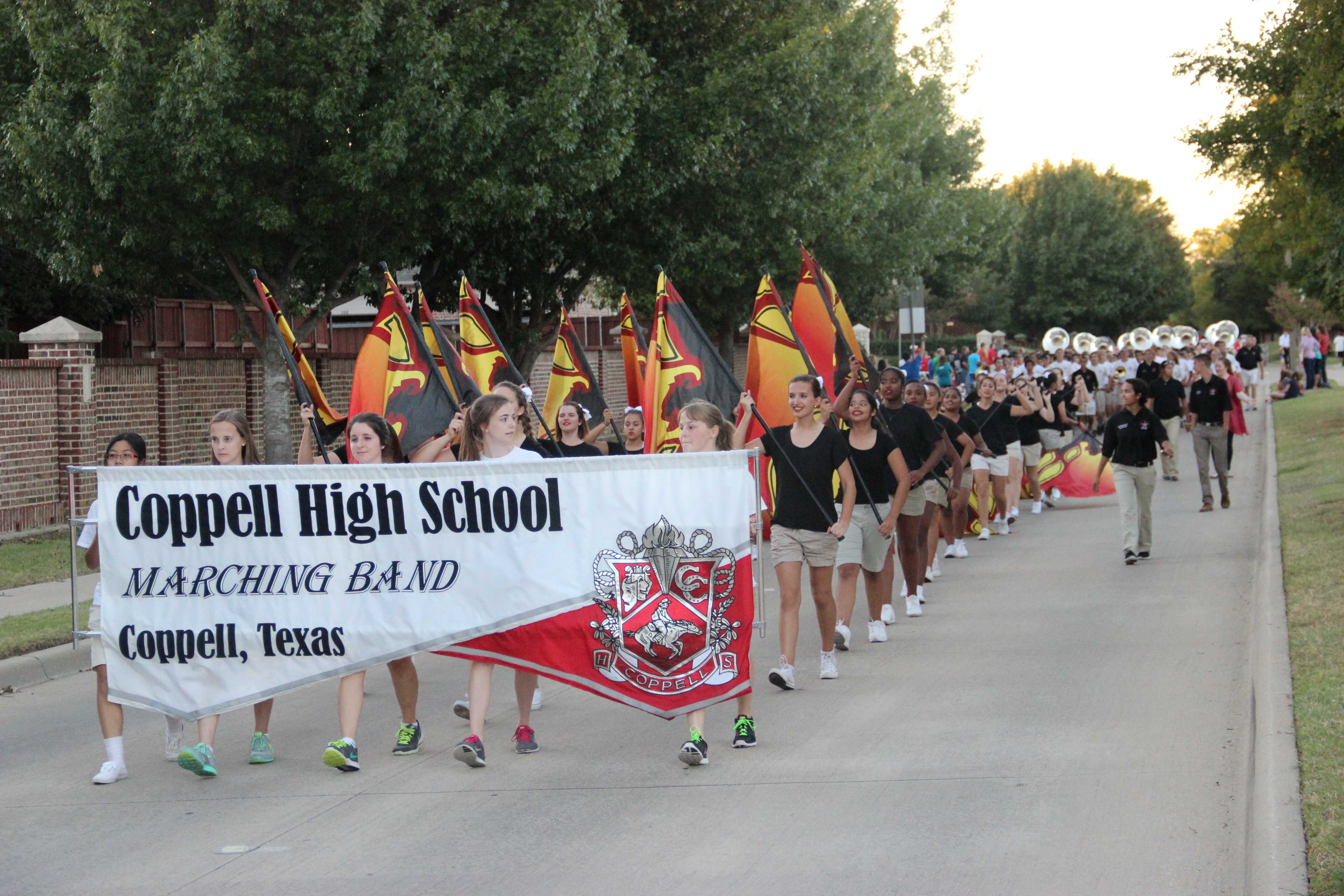 parade enhances community ties, school spirit Coppell