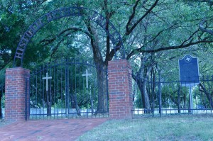 Bethel Cemetery, home to one of Coppell’s historical markers, is located at Christi Lane and Moore Road. It was established in 1853 by the James Parrish family. Photo by Sarah VanderPol. 