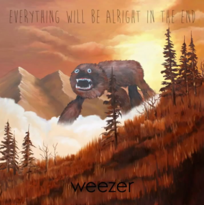The cover for Weezer's new album, their first in four years. 
