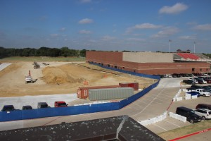 The construction of the field house, started last summer, is a big part of the $27.1 billion Coppell High School received.