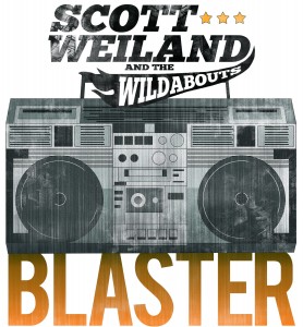 The album cover for Scott Weiland and The Wildabouts's debut, Blaster. Blaster is out on March 31 via Softdrive Records. Graphic by Josh Martin. 