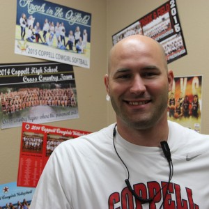 New Assistant Principal Wes Vanicek caters to students in their sophomore year whose last names corresponds H through Z after moving from New Tech High @ Coppell for five years. Photo by Alexandra Dalton.