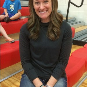 New Coppell Cowgirls head girls varsity coach Kristin Davis watches the Cowgirls practice Sept 18 at Coppell High School. Davis has coached for 9 years. Photo by Ale Ceniceros 