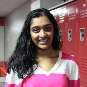 Coppell High School sophomore Carol Varghese founded Coppell’s Closet, a new club that will collect clothing items from the student body and donate them to charity. The club will work with such organizations as CCA and abused women’s shelters, which Martha Castro, the club’s sponsor, feels passionately about. Photo by Ayoung Jo.