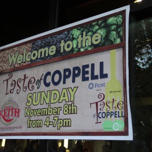 Those attending the Taste of Coppell try out new food samples at the Senior and Community Center on Nov.8. “The thing that I love about this event is that it brings the citizens together” Mayor of Coppell Karen Hunt said. Photo by Ayoung Jo.