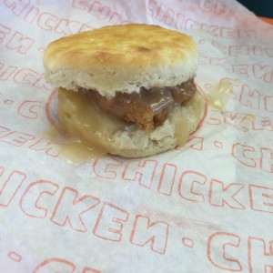 The Honey Butter Chicken Biscuit is a Whataburger fan favorite. Whataburger won best fast food restaurant in Coppell. Photo by Dani Ianni. 